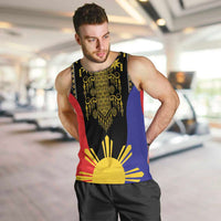 Afro Pinoy Blackapino Half Black Filipino Men Tank Top