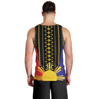 Afro Pinoy Blackapino Half Black Filipino Men Tank Top