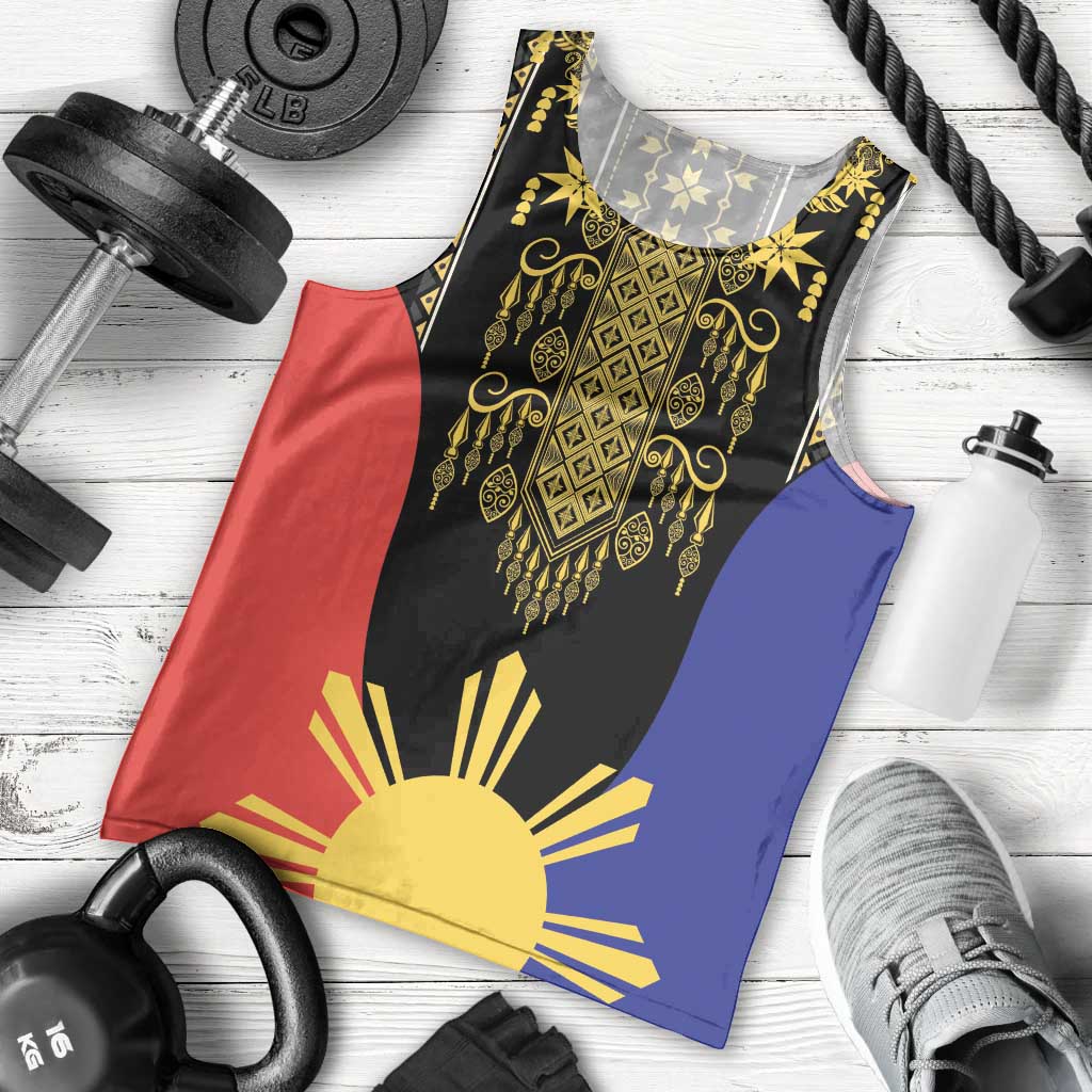 Afro Pinoy Blackapino Half Black Filipino Men Tank Top