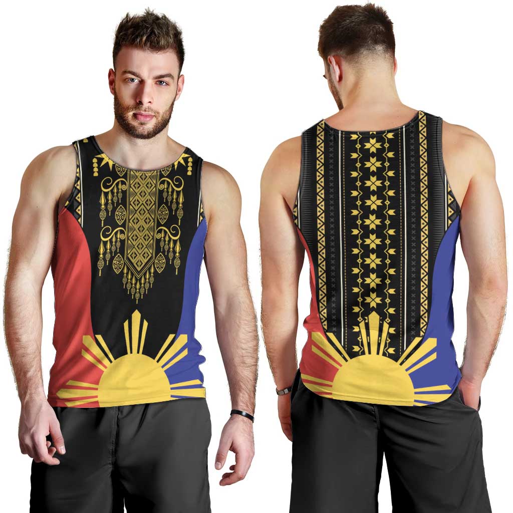Afro Pinoy Blackapino Half Black Filipino Men Tank Top