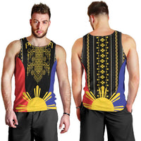 Afro Pinoy Blackapino Half Black Filipino Men Tank Top