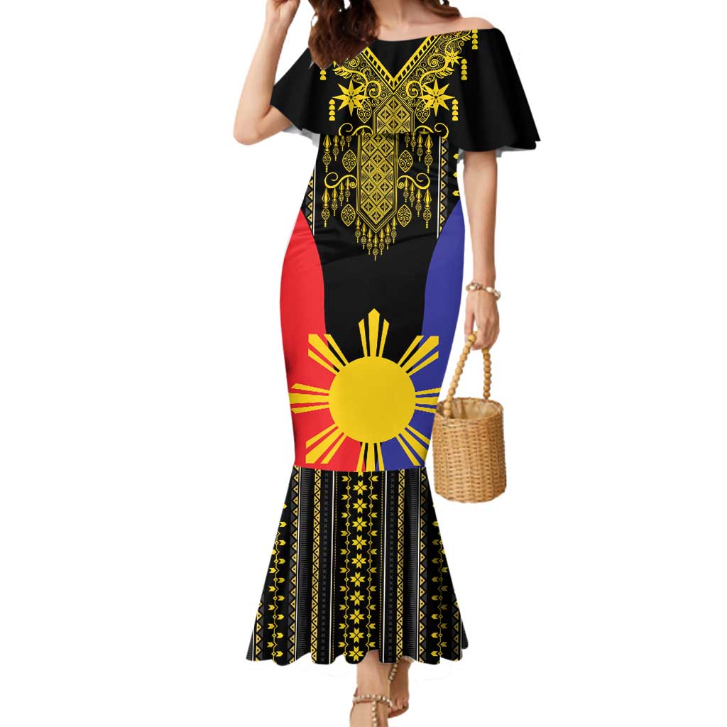 Afro Pinoy Blackapino Half Black Filipino Mermaid Dress