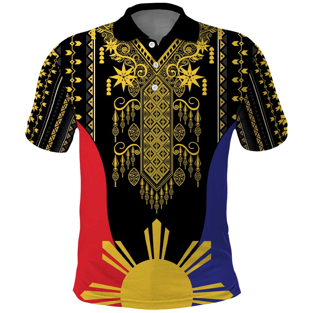 Afro Pinoy Blackapino Half Black Filipino Polo Shirt