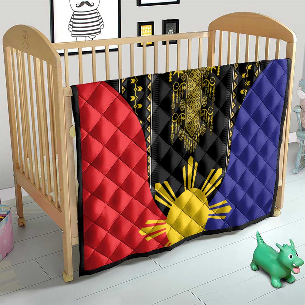 Afro Pinoy Blackapino Half Black Filipino Quilt