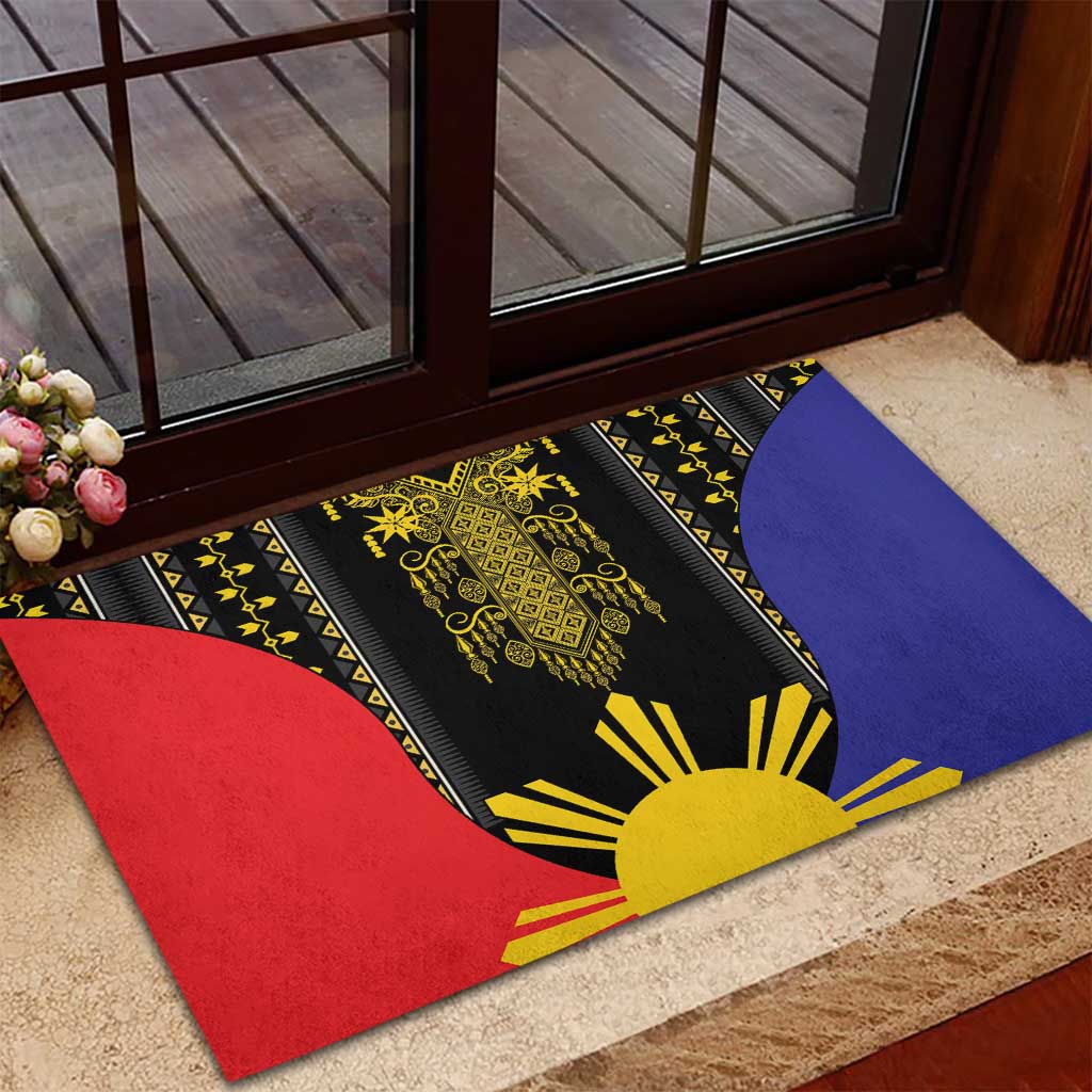 Afro Pinoy Blackapino Half Black Filipino Rubber Doormat
