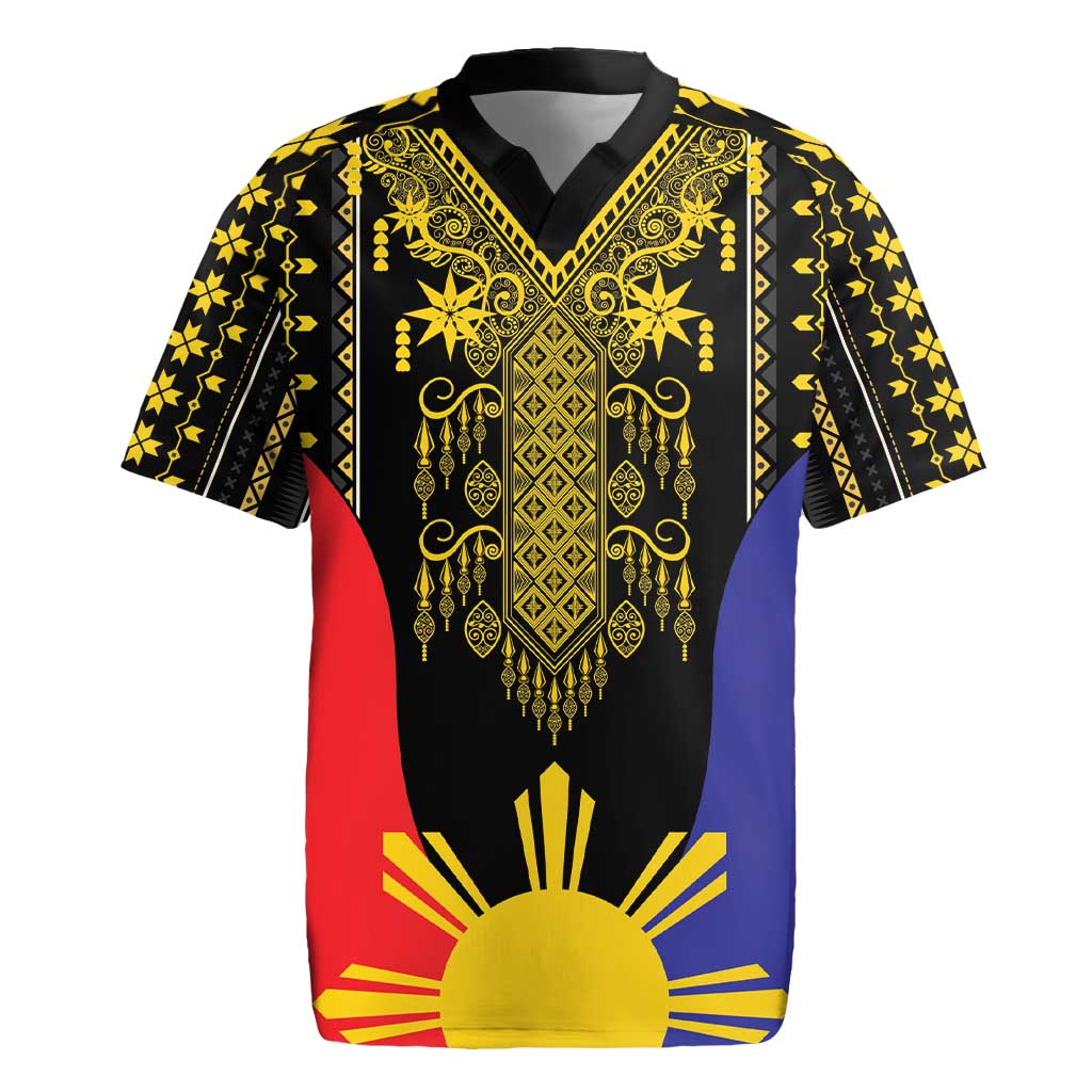Afro Pinoy Blackapino Half Black Filipino Rugby Jersey