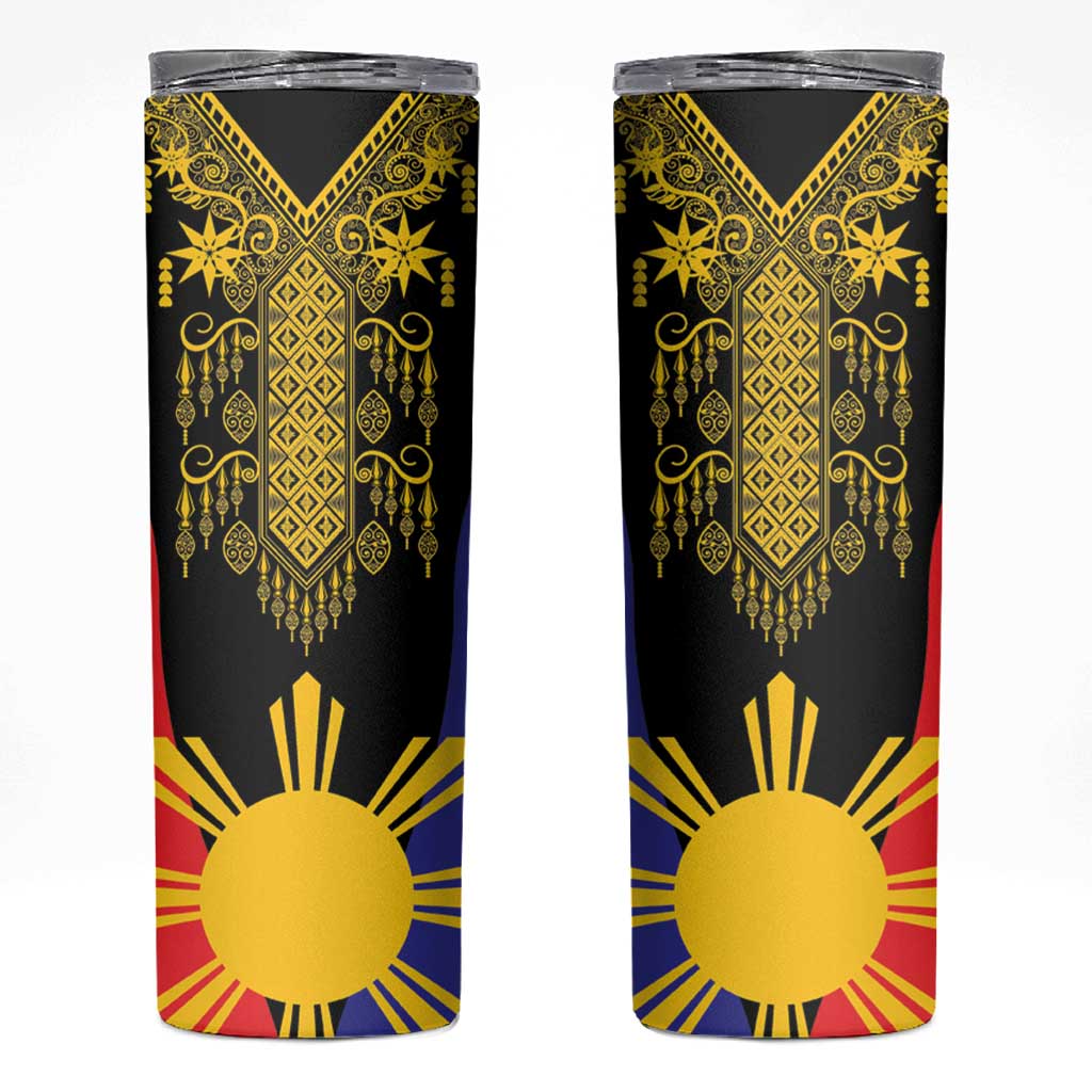 Afro Pinoy Blackapino Half Black Filipino Skinny Tumbler