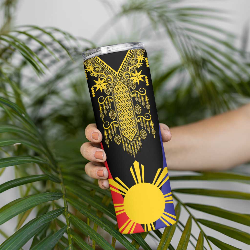 Afro Pinoy Blackapino Half Black Filipino Skinny Tumbler