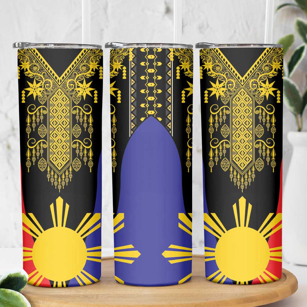 Afro Pinoy Blackapino Half Black Filipino Skinny Tumbler