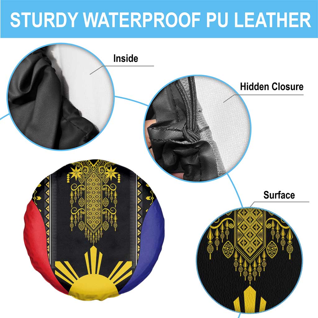 Afro Pinoy Blackapino Half Black Filipino Spare Tire Cover