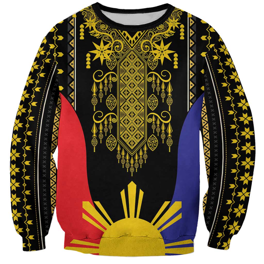 Afro Pinoy Blackapino Half Black Filipino Sweatshirt