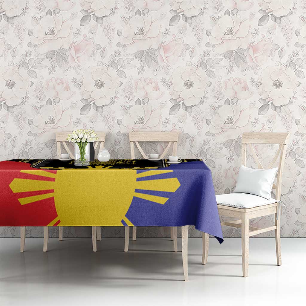 Afro Pinoy Blackapino Half Black Filipino Tablecloth