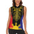 Afro Pinoy Blackapino Half Black Filipino Women Sleeveless Polo Shirt