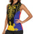 Afro Pinoy Blackapino Half Black Filipino Women Sleeveless Polo Shirt