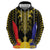 Afro Pinoy Blackapino Half Black Filipino Zip Hoodie
