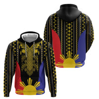 Afro Pinoy Blackapino Half Black Filipino Zip Hoodie