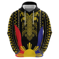 Afro Pinoy Blackapino Half Black Filipino Zip Hoodie