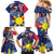 Personalized American Grown With Filipino Roots Family Matching Mermaid Dress and Hawaiian Shirt