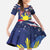 Personalized American Grown With Filipino Roots Family Matching Off Shoulder Maxi Dress and Hawaiian Shirt