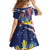 Personalized American Grown With Filipino Roots Family Matching Off Shoulder Maxi Dress and Hawaiian Shirt