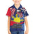 Personalized American Grown With Filipino Roots Family Matching Short Sleeve Bodycon Dress and Hawaiian Shirt
