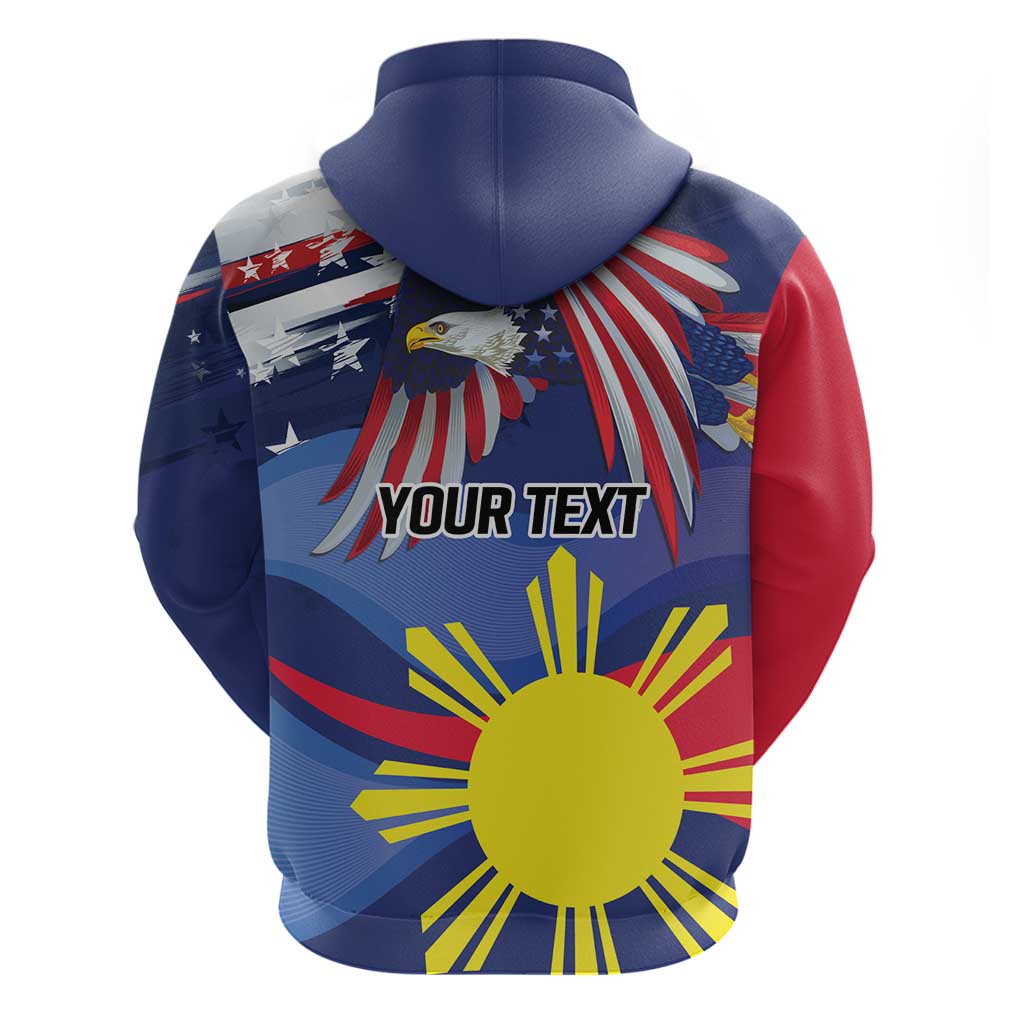 Personalized American Grown With Filipino Roots Hoodie