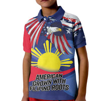 Personalized American Grown With Filipino Roots Kid Polo Shirt