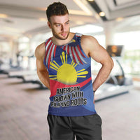 Personalized American Grown With Filipino Roots Men Tank Top