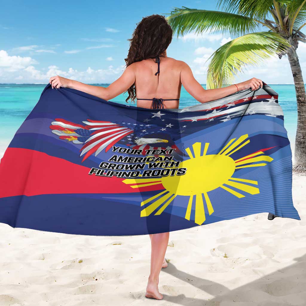 Personalized American Grown With Filipino Roots Sarong
