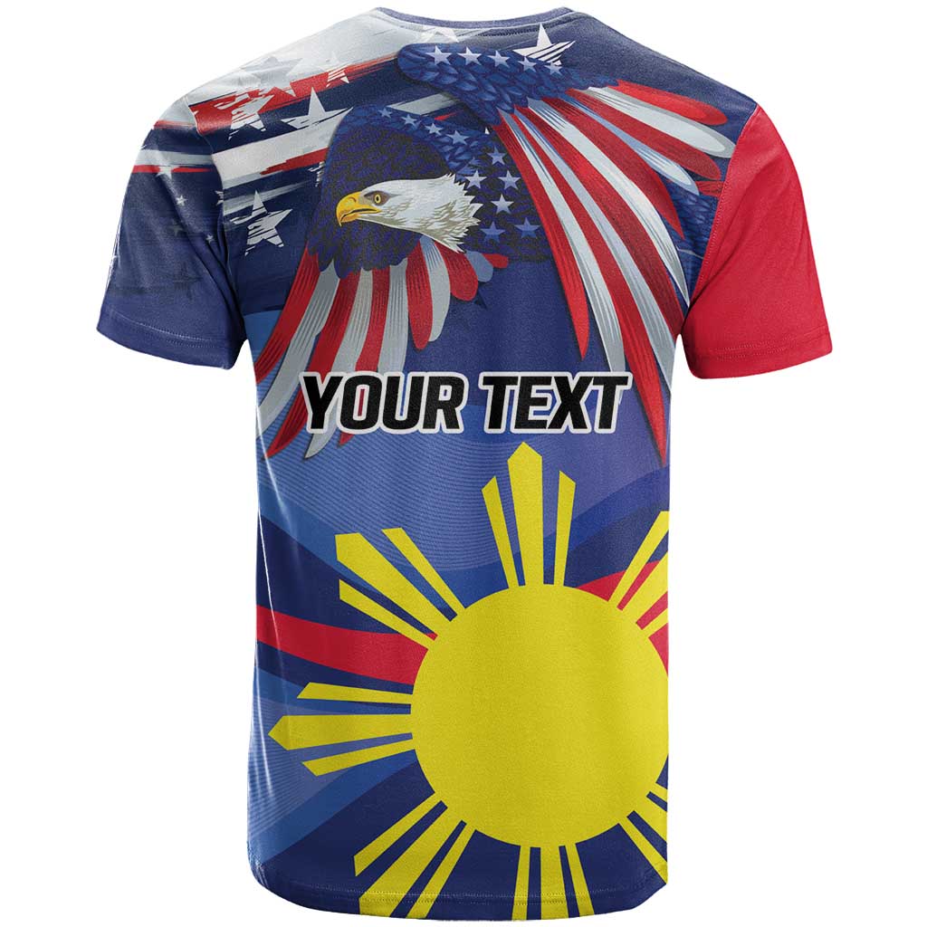 Personalized American Grown With Filipino Roots T Shirt