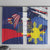 Personalized American Grown With Filipino Roots Window Curtain