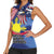 Personalized American Grown With Filipino Roots Women Sleeveless Polo Shirt