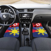 Personalized Canadian Grown With Filipino Roots Car Mats