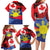 Personalized Canadian Grown With Filipino Roots Family Matching Long Sleeve Bodycon Dress and Hawaiian Shirt