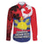Personalized Canadian Grown With Filipino Roots Family Matching Long Sleeve Bodycon Dress and Hawaiian Shirt