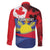 Personalized Canadian Grown With Filipino Roots Family Matching Long Sleeve Bodycon Dress and Hawaiian Shirt