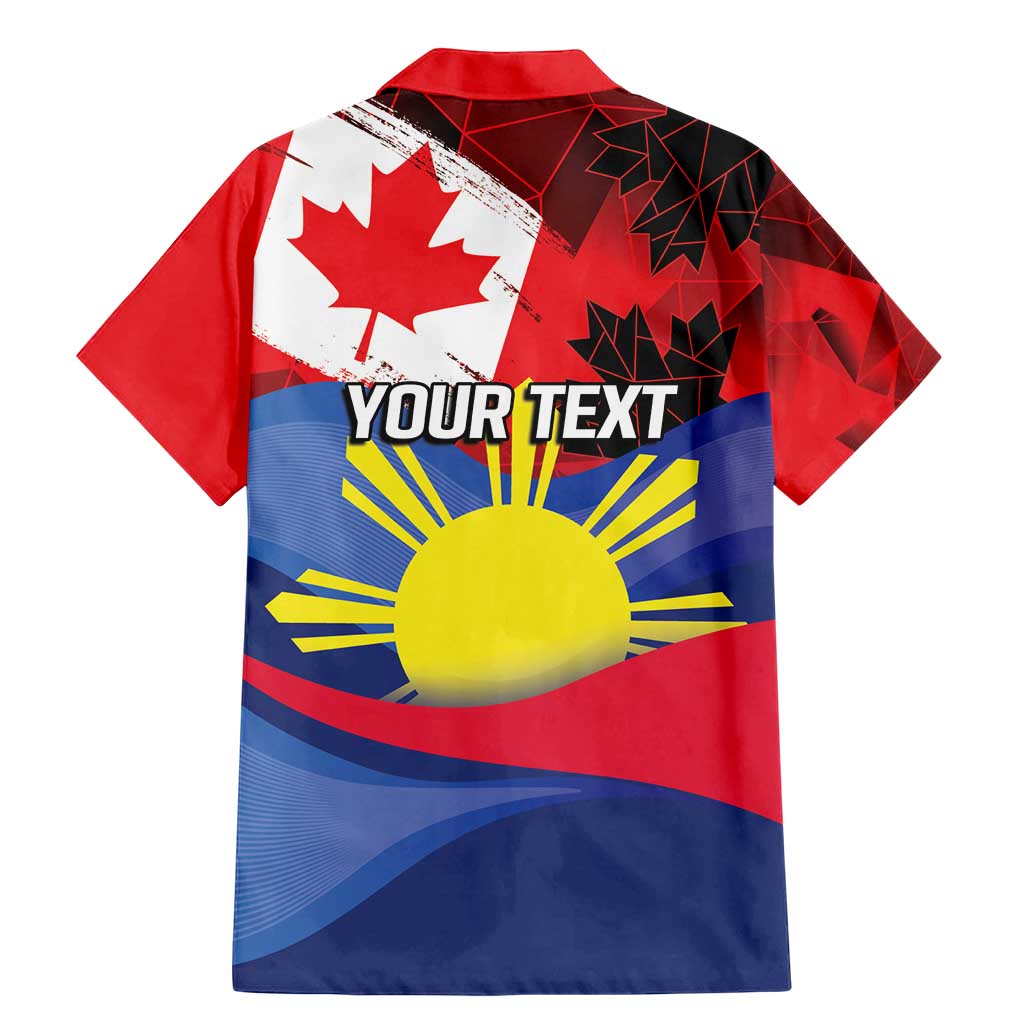 Personalized Canadian Grown With Filipino Roots Family Matching Mermaid Dress and Hawaiian Shirt