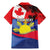 Personalized Canadian Grown With Filipino Roots Family Matching Mermaid Dress and Hawaiian Shirt