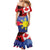 Personalized Canadian Grown With Filipino Roots Family Matching Mermaid Dress and Hawaiian Shirt