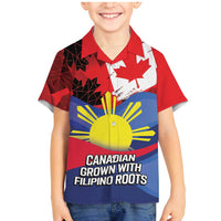 Personalized Canadian Grown With Filipino Roots Family Matching Mermaid Dress and Hawaiian Shirt