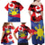 Personalized Canadian Grown With Filipino Roots Family Matching Off Shoulder Maxi Dress and Hawaiian Shirt