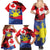 Personalized Canadian Grown With Filipino Roots Family Matching Summer Maxi Dress and Hawaiian Shirt