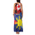 Personalized Canadian Grown With Filipino Roots Family Matching Tank Maxi Dress and Hawaiian Shirt