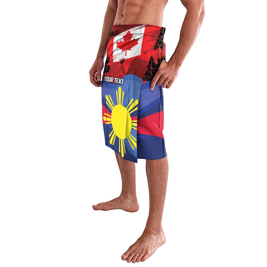 Personalized Canadian Grown With Filipino Roots Lavalava