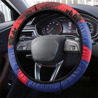 Canadian Grown With Filipino Roots Steering Wheel Cover