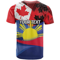 Personalized Canadian Grown With Filipino Roots T Shirt