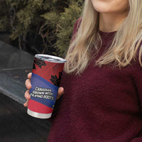 Personalized Canadian Grown With Filipino Roots Tumbler Cup