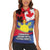 Personalized Canadian Grown With Filipino Roots Women Sleeveless Polo Shirt