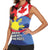 Personalized Canadian Grown With Filipino Roots Women Sleeveless Polo Shirt