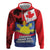 Personalized Canadian Grown With Filipino Roots Zip Hoodie